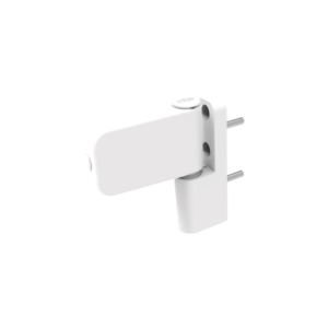 White Adjustable hinge